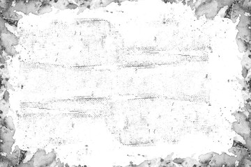 Grunge framed black and white background
