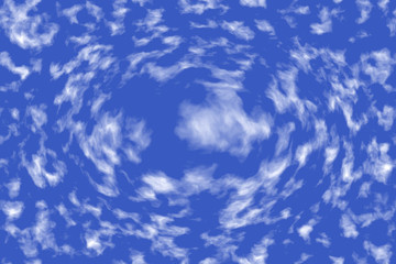 Obraz premium Sky with clouds. Abstract illustration 