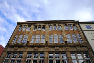 Fototapeta premium old town houses in europe