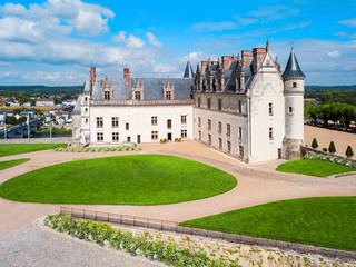 Fototapeta na wymiar Chateau Amboise, Loire valley, France