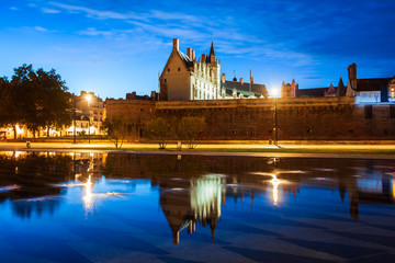 Obraz premium Castle Dukes of Brittany, Nantes