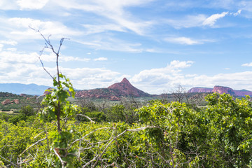 An overview of Kolob Canyon