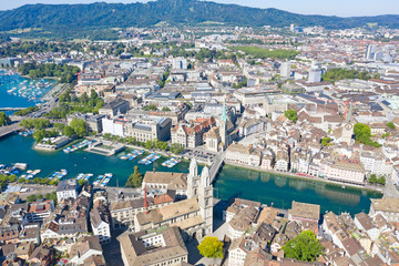 Zurich in summer