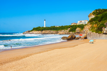 La Grande Plage beach, Biarritz