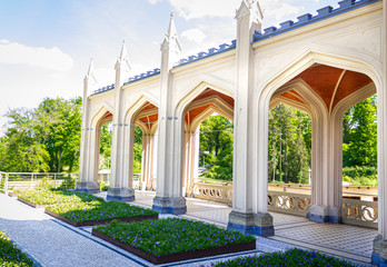 Obraz premium Schloss Babelsberg Torbogen
