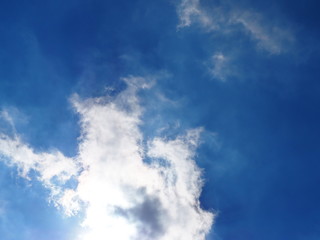 Fototapeta premium 夏の日の青空