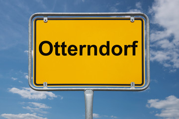 Ortstafel Otterndorf