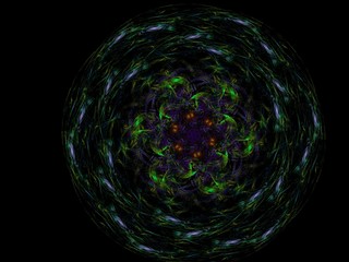 Imaginatory fractal background Image