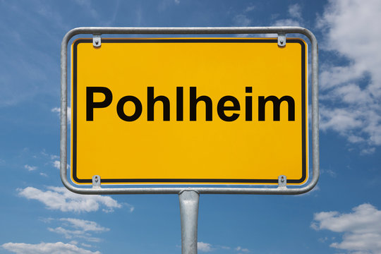 Ortstafel Pohlheim