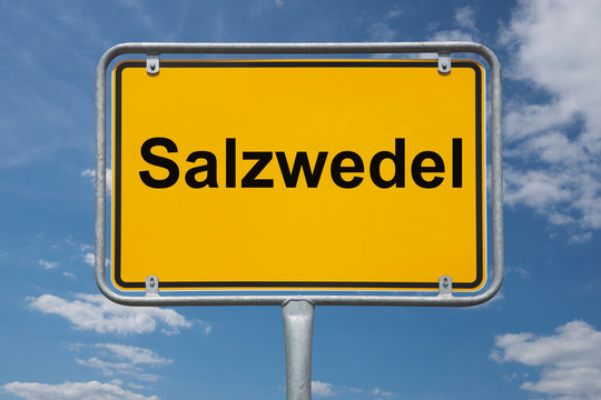 Ortstafel Salzwedel