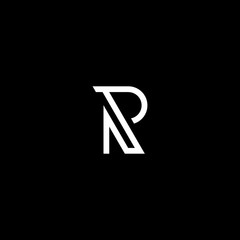 simple graphic R letter logo