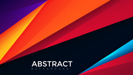 Premium colorful abstract background with dynamic shadow on background. Vector background. Eps10