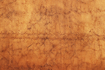 Brown vintage paper texture pattern with cracks and dirty marks for background or wallpaper