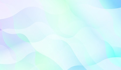 Abstract Background With Dynamic Effect. Vector Illustration with Color Gradient.