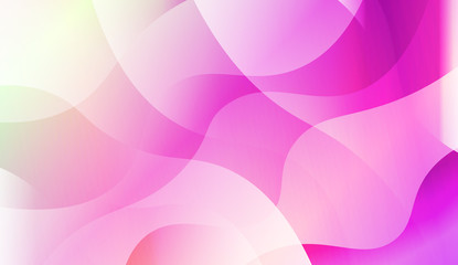 Geometric Wave Shape with Colorful Gradient Color Background Wallpaper. Vector Illustration.