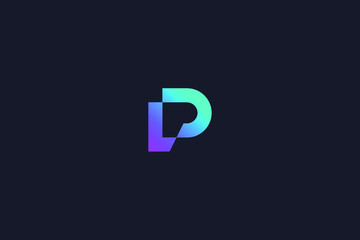 Geometrical P Logo
