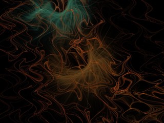 Imaginatory fractal background Image