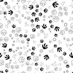 Obraz premium Steel fish on a white background. simple concept vector illustration. fish pattern
