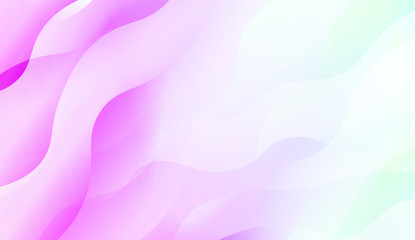 Abstract Background With Dynamic Effect. Vector Illustration with Color Gradient.