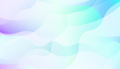 Abstract Background With Dynamic Effect. Vector Illustration with Color Gradient.