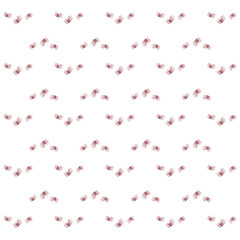 Set of volumetric geometric colored figures of cylinders. Vector illustration