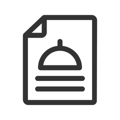 Food menu icon