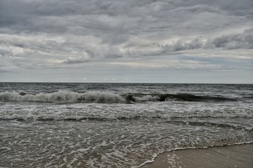Fale na Morzu Bałtyckim