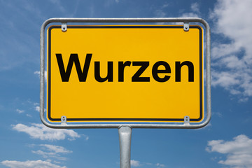 Ortstafel Wurzen
