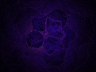 Imaginatory fractal background Image