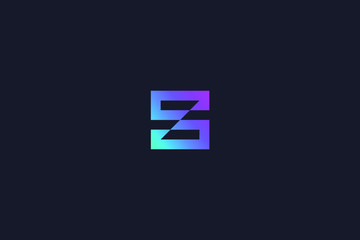 Geometrical Z Logo - obrazy, fototapety, plakaty
