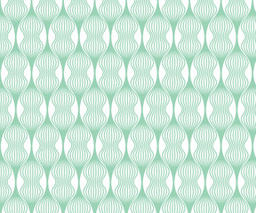 linear vector pattern, green line
