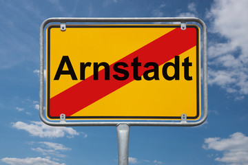 Ortstafel Arnstadt