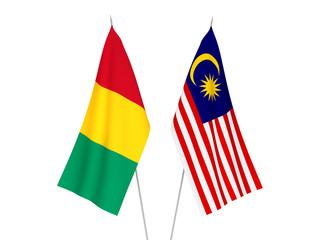 Malaysia and Guinea flags