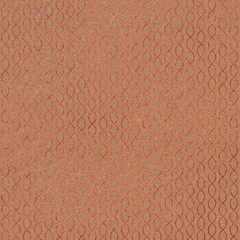 Metallic Copper Pattern on Reddish Brown Cork Background