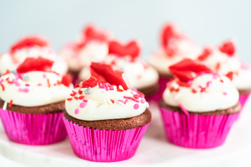 Red velvet cupcakes