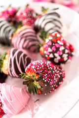Chocolate dipped strawberries