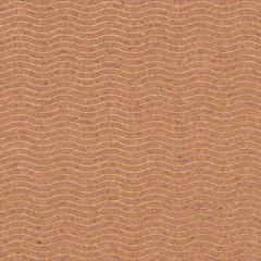 Metallic Gold Pattern on Brown Cork Background