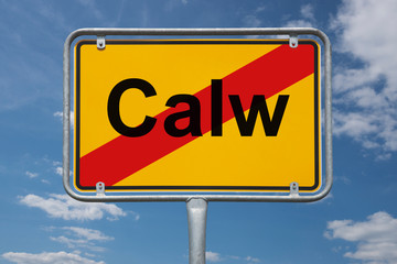 Ortstafel Calw