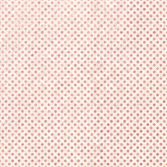 Metallic Rose Gold Pattern on Light Cork Background