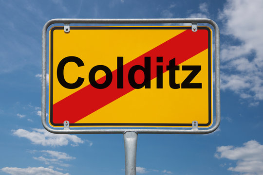 Ortstafel Colditz