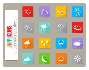 Weather simply icons