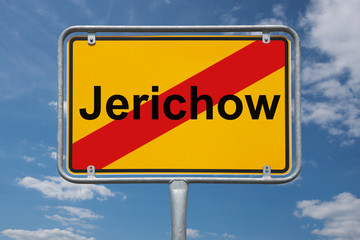 Ortstafel Jerichow