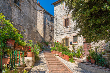Lugnano in Teverina, beautiful village in the Province of Terni, Umbria, Italy.