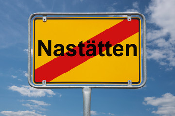 Ortstafel Nastätten