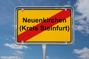 Ortstafel Neuenkirchen (Kreis Steinfurt)