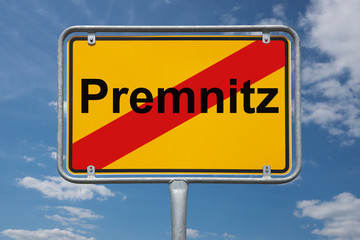 Ortstafel Premnitz