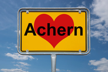 Ortstafel Achern
