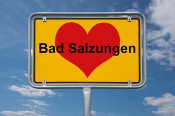 Ortstafel Bad Salzungen