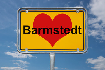 Ortstafel Barmstedt