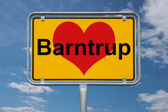 Ortstafel Barntrup